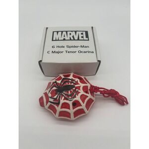 Marvel Spider-Man Ocarina Flute like Instrument‎ 6 Hole Ceramics C Major